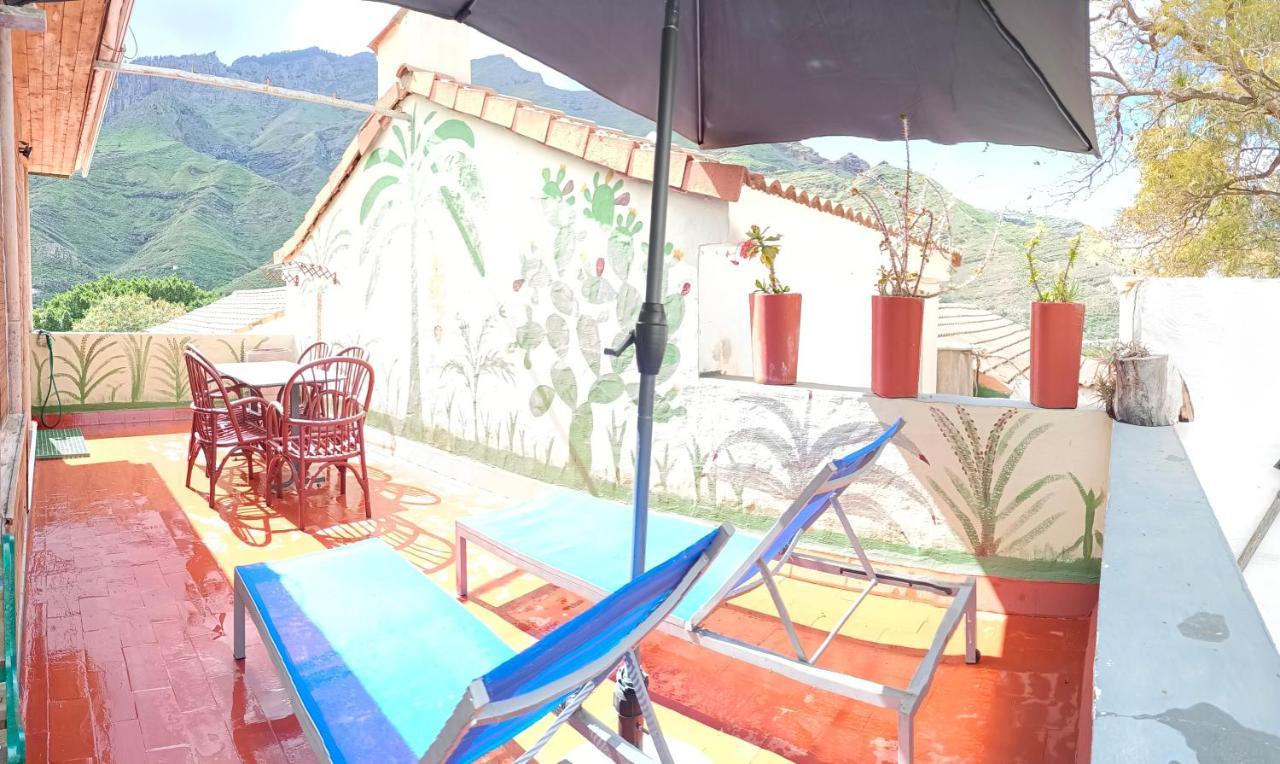 Chalet Juana La Concha Valle De Agaete San Pedro  Luaran gambar